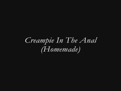 Creampie In The Anal Thumb