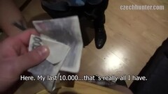 Cute Czech boy sucks big cock for some cash Thumb