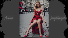 Elegance in Every Glance: Aurora Nightingale'_s Journey of Beauty and Grace Part 6 | #AI | Waifu Thumb