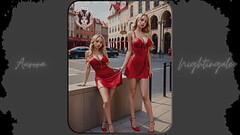 Elegance in Every Glance: Aurora Nightingale'_s Journey of Beauty and Grace Part 1 | #AI | Waifu Thumb