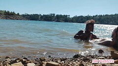 MAMEI O PAU DO TATUADO DENTRO DE &Aacute_GUA NA FRENTE DE TODOS OS TURISTAS QUE PASSEAVAM DE BARCO A Thumb
