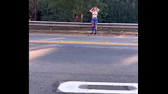 Encontrei uma prostituta na esquina chamei ela pra fazer um boquete ela quis 100$ eu pedir desconto  Thumb