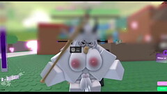 Me follo duro a chica hasta no poder en un juego de combate a ritmo de la m&uacute_sica ~ Thumb