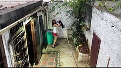 Cojiendo con la Vecina cuando Su Marido Est&aacute_ Trabajando Thumb