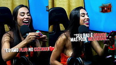 A Carioca amou o Pau do apresentador do Podcast, queria colocar o plug no cuzinho - Didy Reis - Podc Thumb