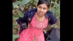 Mangal in the jungle, she made her pussy red after fucking her stepsis in clear audio Voice Thumb