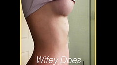 Wife shows of amazing body Thumb