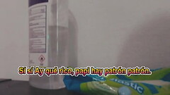 le meto toda la verga a la puta de mi sirvienta mientras mi mujer sale a la tienda, casi nos cachan  Thumb