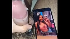 Mi amigo y su novia me pidieron que les hiciera un cumtribute con la foto de ella Thumb