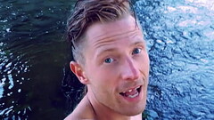 Naked bath in a river in slo-mo Thumb