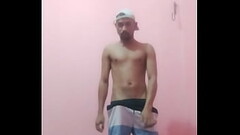 Batendo Uma Punheta Tes&atilde_o da porra Thumb