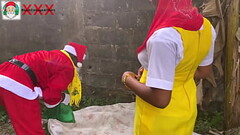 SANTA GIFTS A BABE ON HIJAB WITH A HOT SEX IN THE BUSH. PLEASE SUBSCRIBE TO RED Thumb