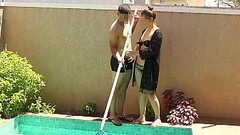 TRAILER -I CAUGHT MY WIFE FUCKING WITH THE BOY WHO CLEANS THE POOL, BUT TOGETHER WE FUCK HIS ASS Thumb