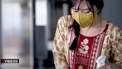 Indian Poor Little Maid ,Saanvi Bahl worked at the Office before Her Boss Fucked Thumb