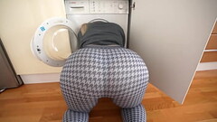 Step sister got stuck in the washing machine and asked me to help her Thumb
