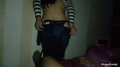 Mi jefe siempre quiso follar conmigo, hoy fui a su casa y adivinen lo que paso, yo toda sumisa hice  Thumb
