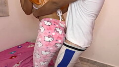 Bailando con Mi Hijastra cuando mi Esposa no esta En Casa a ella le Gusta que le Frote mi Polla por  Thumb