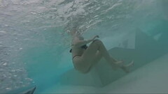 Flashing my dick in front of a hot girl in public pool and helps me and fuck - it&#039_s very risky  Thumb