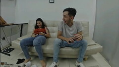 Vamos a terapia de pareja para no arruinar la relacion, mi esposa se pone cachonda y le follo su co& Thumb