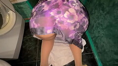 Milf when she found out that there would be anal sex, she prepared her big ass for a penis Thumb