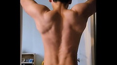 Working out naked then cummings in the shower Thumb