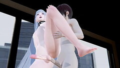 Yaoi Femboy - Kano sex in a threesome part 2 - Sissy crossdress Japanese Asian Manga Anime Film  Gam Thumb