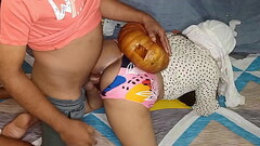Halloween special xxx indian devar bhabhi porn role-play sex video with clear hindi voice - XXX Neel Thumb