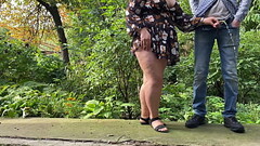 Stepmom knows exactly what she is doing with my dick on the street Thumb
