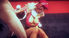 Genshin Impact Hentai - Yangfei Handjob and Fucked - Japanese Asian Manga Anime Film Game Porn Thumb