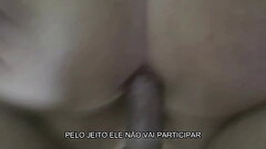 Corno manso trabalhando e esposa dando o cu na nossa cama - minha esposa para outro Thumb