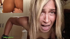 Very first anal defloration!The most painful ANAL CREAMPIE Ever! (HARDCORE CONSENSUAL ROLEPLAY) Intr Thumb