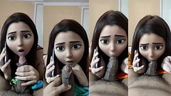 Hablando por Llamada con mi Marido mientras le Chupo la Polla a mi Cu&ntilde_ado Thumb