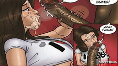 Fantasy X pt. 1 - Cuckold Husband watches Hot Wife Sucking Black Man&#039_s Dick and swallowing Cum Thumb