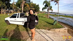 Fudendo a gostosa na ilha no meio da represa - Soraya Castro Thumb