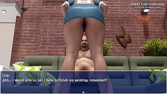 Lily of the Valley | Big tits MILF in short skirt gets her big fat ass spanked and her tight horny p Thumb
