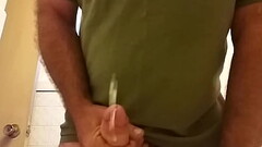 Jerking off my big cock and shooting a huge cumshot for you Thumb