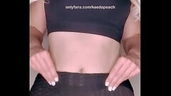 Kaeda Peach - Thick and Curvy White Girl Sexy Ass Tease Thumb