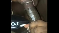 Quick sneaky Blowjob from my girlfriends friend while she&rsquo_s outside Thumb