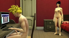 Dragon Ball Porn Epi 41 Milk Cacha a su Hijo Gohan Masturb&aacute_ndose Madre Follada Delante su Mar Thumb