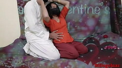 Desi indian step sister celebrating Valentine&#039_s day with her brother Thumb