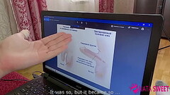 Hot Girl See And Suck Dick For The First Time! Surprise Facial Cumshot! - Nata Sweet Thumb