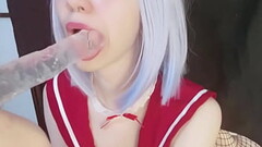 I felt like sucking on something, so I found it in my step mom&#039_s closet Thumb