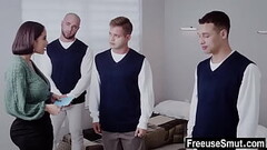 Hot MILF step mom adopts 3 boys from orphanage Thumb
