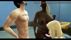 Naruto Hentai Episodio 110 Sunade se hace un trio con unos de sus compa&ntilde_ero le pide que se lo Thumb