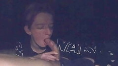 Redhead Hottie SUCKS Daddy&#039_s COCK and Jacks Him to COMPLETION Thumb