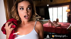 MOMMYSGIRL Busty Voyeur Alexis Fawx Makes Stepdaughter Dillion Harper Squirt And Swallows All Thumb
