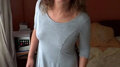 Latin step mother exhibits herself before her son&#039_s friends so they can jerk off Thumb