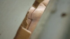 mi esposa en el ba&ntilde_o de la casa  Solo por eso voy para poder ver a mi culona y cachonda Thumb