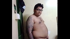 Brij Jerks Off &amp_ Cums In Another Room Of His House (Light Mode) Thumb