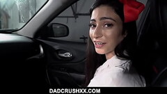 Perv Step Daddy fucks his Step Daughter after class - Jasmine Vega Thumb